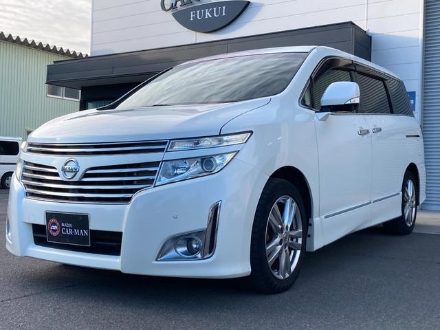 エルグランド 250ハイウェイスター 純正HDDナビ/フルセグTV アラウンドビューモニター 純正18インチAW 社外後席モニター Wエアコン オートライト 片側パワースライドドア HID フォグランプ(2枚目)