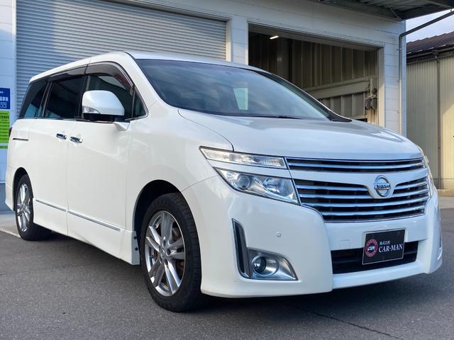 エルグランド 250ハイウェイスター 純正HDDナビ/フルセグTV アラウンドビューモニター 純正18インチAW 社外後席モニター Wエアコン オートライト 片側パワースライドドア HID フォグランプ(4枚目)