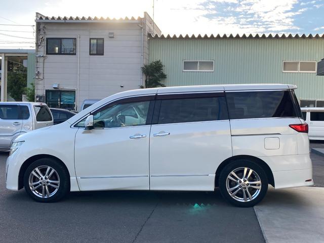 エルグランド 250ハイウェイスター 純正HDDナビ/フルセグTV アラウンドビューモニター 純正18インチAW 社外後席モニター Wエアコン オートライト 片側パワースライドドア HID フォグランプ(11枚目)