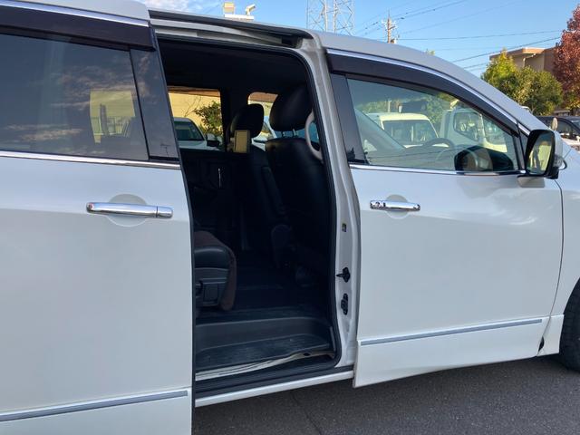 エルグランド 250ハイウェイスター 純正HDDナビ/フルセグTV アラウンドビューモニター 純正18インチAW 社外後席モニター Wエアコン オートライト 片側パワースライドドア HID フォグランプ(36枚目)