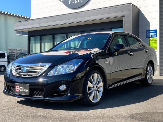 クラウンハイブリッド スタンダードパッケージ 純正HDDナビ/ワンセグTV/バックカメラ クルーズコントロール 純正18インチAW ドラレコ ETC スマートキー/プッシュスタート HID フォグランプ(2枚目)