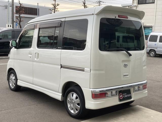 アトレーワゴン カスタムターボRSリミテッド 4WD 社外SDナビ/フルセグTV/バックカメラ 片側パワースライドドア HID フォグランプ キーレス 純正AW(10枚目)