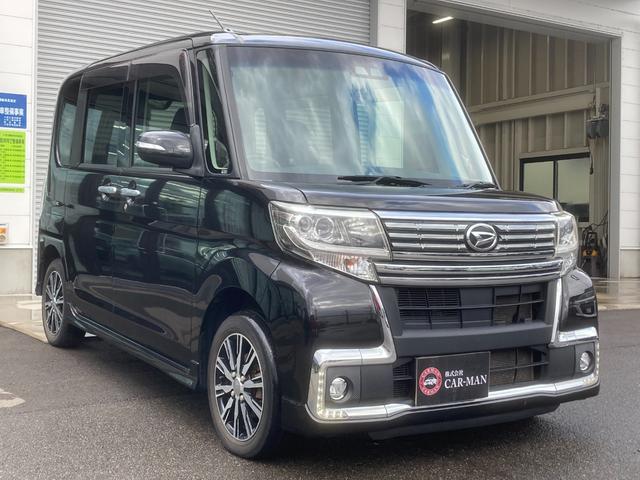 タント カスタムＸ　トップエディションＳＡＩＩＩ　純正ＳＤナビ／フルセグＴＶ／バックカメラ　スマートアシスト　左側パワースライドドア　シートヒーター　純正１４インチＡＷ　スマートキー／プッシュスタート　ＬＥＤ　フォグランプ（4枚目）