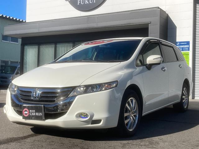 オデッセイ M 4WD 純正HDDナビ/フルセグTV 全周囲カメラ 後席モニター 純正16インチAW ETC Wエアコン 運転席パワーシート スマートキー HID フォグランプ(2枚目)