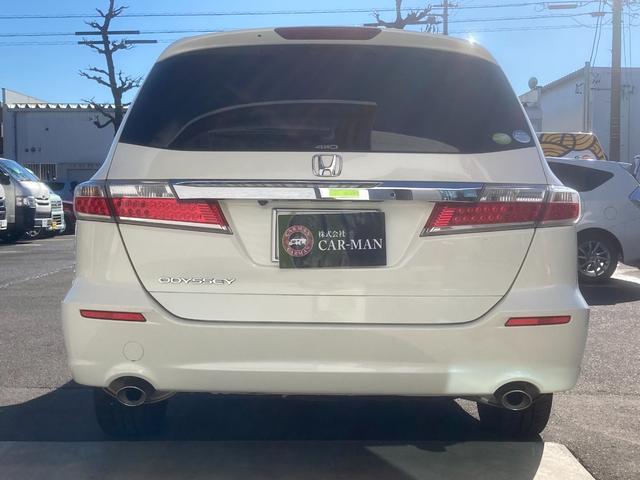 オデッセイ M 4WD 純正HDDナビ/フルセグTV 全周囲カメラ 後席モニター 純正16インチAW ETC Wエアコン 運転席パワーシート スマートキー HID フォグランプ(8枚目)