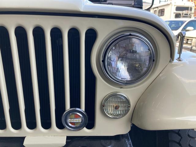 ジープその他 　８１年式ＪＥＥＰ　ＣＪ－５　純正部品カスタム　ベストトップ社幌　ラゲッドリッジ社シート（6枚目）