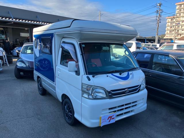 ハイゼットトラック 4WD キャンピング インディ727 ポップアップルーフ サイドオーニング ナビ バックカメラ アルミホイール(54枚目)