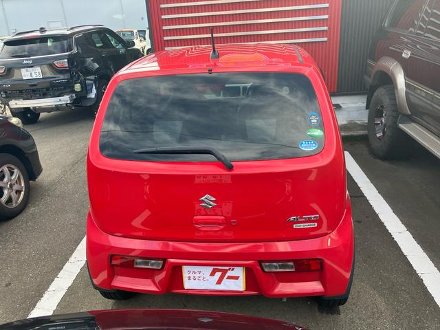 アルト X スマートキー アルミホイール 運転席シートヒーター 運転席・助手席エアバック ABS 横滑り防止 盗難防止システム エアコン パワステ パワーウィンドウ(8枚目)