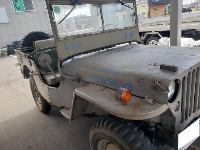 輸入車その他 他 アメリカ ウィリス ｍ３８ ジープ 軍用車 298 0万円 昭和32年 1957年 石川県 中古車 価格 Com