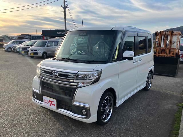 タント カスタムＲＳ　トップエディションＳＡＩＩＩ　ワンオーナー　ＥＴＣ　バックカメラ　両側電動スライドドア　ナビ　ＴＶ　クリアランスソナー　衝突被害軽減システム　オートマチックハイビーム　オートライト　ＬＥＤヘッドランプ　スマートキー（50枚目）
