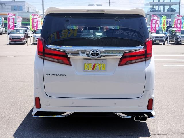 アルファード ２．５Ｓ　Ｃパッケージ【後期型】【モデリスタフルエアロ】禁煙　【衝突軽減＆車線逸脱警報】【純正９型ナビ／地デジ／ＢＴ再生／バックカメラ】【後席モニター】【ドラレコ】ヒーター付電動革シート　両側電動ドア　ＬＥＤオートライト　追従クルコン　ＥＴＣ２．０　１００Ｖ電源（18枚目）
