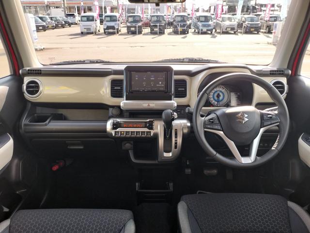 クロスビー ハイブリッドＭＺ【禁煙】【衝突軽減／車線逸脱／追従クルコン】　【ＳＤナビ／ＢＬＵＥＴＯＴＨオーデイオ／フルセグ／ＤＶＤ再生／バックカメラ】【シートヒーター】【ＬＥＤヘッドライト／フォグ】【コーナーセンサー】【パドルシフト】【スマートキー／プッシュスタート】（3枚目）