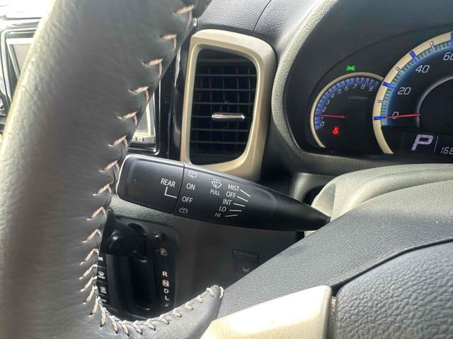 スペーシアカスタム Ｊスタイル　レーダーブレーキサポート専用インテリア　純正１５インチＡＷ　左右シートヒーター　両側パワスラ　ナビ　オートライト　ＨＩＤ　スマートキー　アイスト　エネチャージ　　シートヒーター　ベンチシート　　ＥＳＣ（4枚目）
