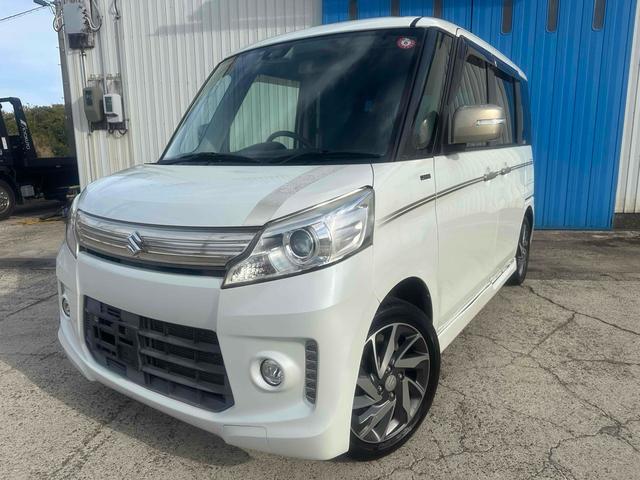 スペーシアカスタム Ｊスタイル　レーダーブレーキサポート専用インテリア　純正１５インチＡＷ　左右シートヒーター　両側パワスラ　ナビ　オートライト　ＨＩＤ　スマートキー　アイスト　エネチャージ　　シートヒーター　ベンチシート　　ＥＳＣ（13枚目）