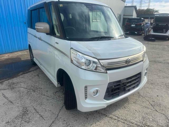 スペーシアカスタム Ｊスタイル　レーダーブレーキサポート専用インテリア　純正１５インチＡＷ　左右シートヒーター　両側パワスラ　ナビ　オートライト　ＨＩＤ　スマートキー　アイスト　エネチャージ　　シートヒーター　ベンチシート　　ＥＳＣ（15枚目）