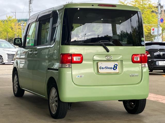 タント X 車検整備付 パワースライドドア スマートキー 純正オーディオ(5枚目)