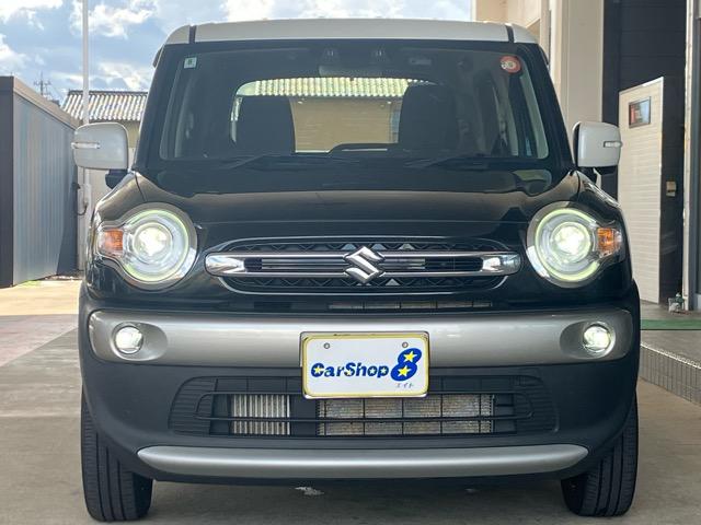 クロスビー ハイブリッドＭＺ　４ＷＤ　黒×白×赤３ツートン　純正ディスプレイオーディオ　レーダーブレーキ　レーンキープ　アダクティブクルーズ　コーナーセンサー　前席シートヒーター　パドルシフト　スマートキー　ＥＴＣ　ドラレコ（3枚目）