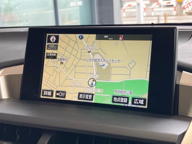 NX NX200t Iパッケージ 純正地デジSDナビ バック・サイドカメラ ベージュレザーシート 前席シートヒーター パワーシート シートメモリー プリクラッシュ レーダークルコン ステアリングヒーター ドラレコ エンケイ18AW(12枚目)