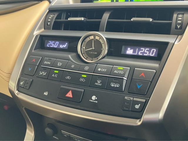 NX NX200t Iパッケージ 純正地デジSDナビ バック・サイドカメラ ベージュレザーシート 前席シートヒーター パワーシート シートメモリー プリクラッシュ レーダークルコン ステアリングヒーター ドラレコ エンケイ18AW(17枚目)