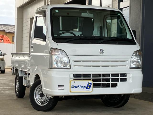 キャリイトラック KCエアコン・パワステ 4WD 5MT 純正AM/FMラジオ 荷台マット 3方開(2枚目)