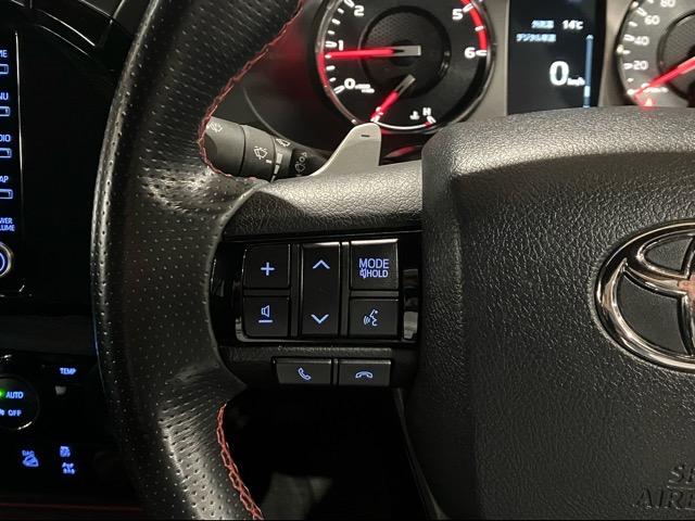 ハイラックス Ｚ　ＧＲスポーツ　キャノピー　純正８型ナビ　ＪＢＬ　アルパインデジタルインナーミラー　全方位Ｍ　ＡＣＣ　衝突軽減　ＪＡＯＳフロントアンダーカバー　リフトアップ　純正ラゲッジハードカバー　ＢＬＡＣＫ　ＲＨＩＮＯ　１７ＡＷ（22枚目）