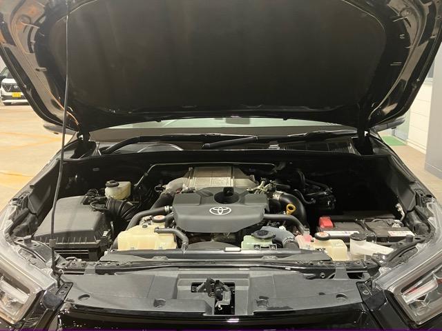 ハイラックス Ｚ　ＧＲスポーツ　キャノピー　純正８型ナビ　ＪＢＬ　アルパインデジタルインナーミラー　全方位Ｍ　ＡＣＣ　衝突軽減　ＪＡＯＳフロントアンダーカバー　リフトアップ　純正ラゲッジハードカバー　ＢＬＡＣＫ　ＲＨＩＮＯ　１７ＡＷ（33枚目）