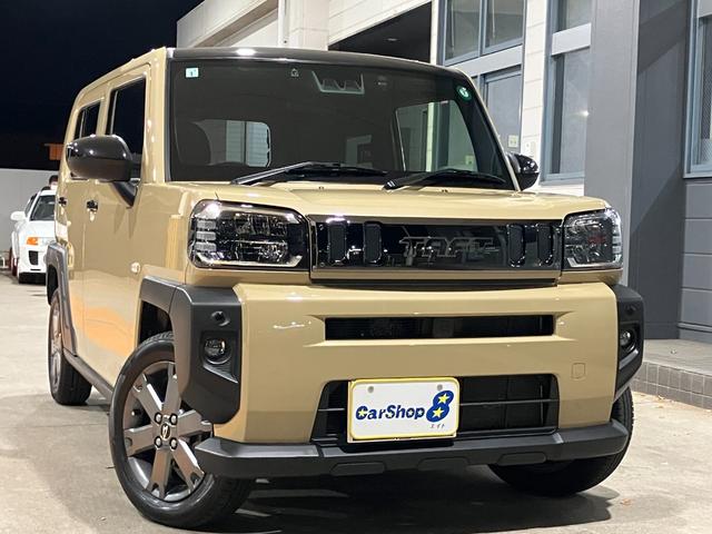 タフト Ｇ　車検整備付　純正９型地デジナビ　前後メッキガーニッシュ　ブラックパック　バックカメラ　スマートアシスト　スカイフィールトップ　シートヒーター　ＬＥＤヘッド　Ａストップ　スマートキー　ドラレコ　ＥＴＣ（2枚目）