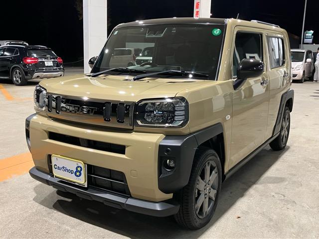 タフト Ｇ　車検整備付　純正９型地デジナビ　前後メッキガーニッシュ　ブラックパック　バックカメラ　スマートアシスト　スカイフィールトップ　シートヒーター　ＬＥＤヘッド　Ａストップ　スマートキー　ドラレコ　ＥＴＣ（4枚目）