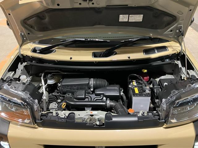 タフト Ｇ　車検整備付　純正９型地デジナビ　前後メッキガーニッシュ　ブラックパック　バックカメラ　スマートアシスト　スカイフィールトップ　シートヒーター　ＬＥＤヘッド　Ａストップ　スマートキー　ドラレコ　ＥＴＣ（27枚目）