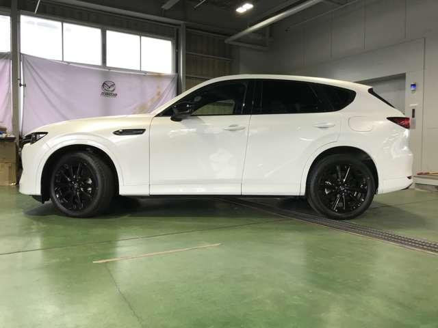 CX-60 3.3 XDハイブリッド エクスクルーシブ スポーツ ディー 盗難防止装置付 MRCC 本革シート スマートキー 横滑り防止装置 LEDヘッドライト メモリーナビ ETC シートヒーター パワーシート バックカメラ 4WD アイドリングストップ ナビ&TV(5枚目)