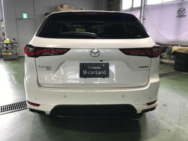 CX-60 3.3 XDハイブリッド エクスクルーシブ スポーツ ディー 盗難防止装置付 MRCC 本革シート スマートキー 横滑り防止装置 LEDヘッドライト メモリーナビ ETC シートヒーター パワーシート バックカメラ 4WD アイドリングストップ ナビ&TV(6枚目)