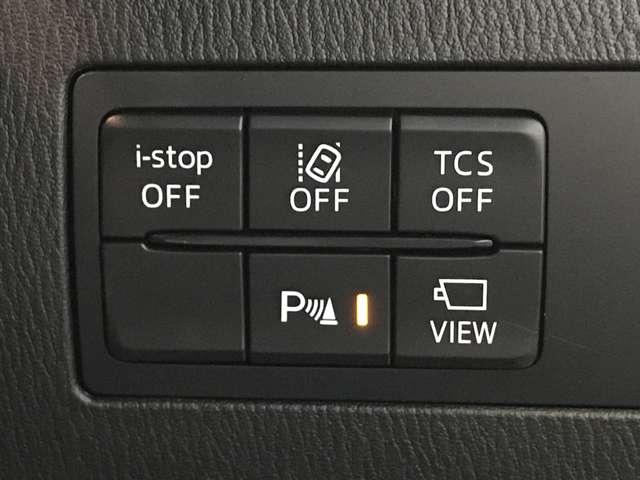 運転席回りのスイッチで安全装備のＯＮ／ＯＦＦも簡単に！