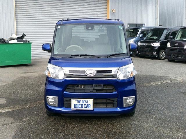 タント Xターボ SAII ターボ車 フリップダウンモニター 左パワースライド スマートキー 純正ナビ CD DVD 地デジ ブルトゥース Bカメラ ETC アイドリングストップ 社外LED フォグLED オートライト(2枚目)