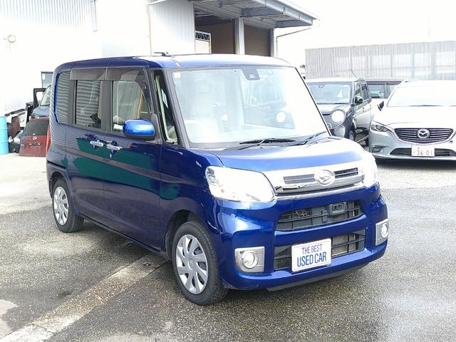 タント Xターボ SAII ターボ車 フリップダウンモニター 左パワースライド スマートキー 純正ナビ CD DVD 地デジ ブルトゥース Bカメラ ETC アイドリングストップ 社外LED フォグLED オートライト(6枚目)