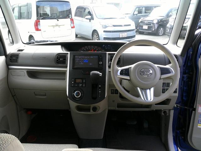 タント Xターボ SAII ターボ車 フリップダウンモニター 左パワースライド スマートキー 純正ナビ CD DVD 地デジ ブルトゥース Bカメラ ETC アイドリングストップ 社外LED フォグLED オートライト(19枚目)