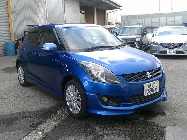 スイフト RS 4WD ケンウッドメモリーナビ ワンセグ CD DVD再生可 HID フォグ オートライト シートヒーター ステアリングスイッチ 16インチアルミ スマートキー クルコン(6枚目)