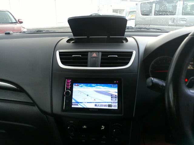 スイフト RS 4WD ケンウッドメモリーナビ ワンセグ CD DVD再生可 HID フォグ オートライト シートヒーター ステアリングスイッチ 16インチアルミ スマートキー クルコン(24枚目)