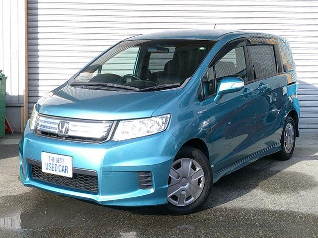 フリードスパイクハイブリッド ジャストセレクション ギャザズHDDナビ ワンセグ DVD再生可 Bカメラ HID オートライト ETC キーレス クルコン ETC 左パワースライド(29枚目)