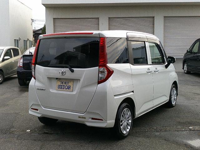 ルーミー X ケンウッドメモリーナビ Bカメラ ブルトゥース CD ETC スマートキー 両側スライド 左パワースライド アイドリングストップ スマートキー オートライト(8枚目)