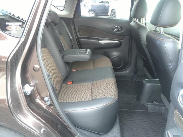 ノート メダリスト　エマージェンシーブレーキパッケージ　純正ＳＤナビ　地デジ　ＤＶＤ　ＡＵＸ　スマートキー　アイドリングストップ　ＨＩＤ　オートライト　フォグ　純正１５インチアルミ　ステアリングスイッチ　ブレーキパッケージ（14枚目）