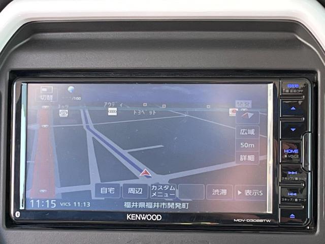 ハイブリッドX 4WD スズキセーフティサポート SDナビ シートヒーター クリアランスソナー オートエアコン オートライト スマートキー LEDヘッド LEDフォグ 純正15AW パワーウィンドウ ドアバイザー(4枚目)