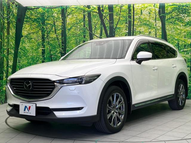 ＣＸ－８ ＸＤ　Ｌパッケージ　４ＷＤ　６人乗　純正ナビ　３６０度ビューモニター　パワーバックドア　前席２列目シートヒーター　前席シートベンチレーション　ルーフレール　ＥＴＣ　ドライブレコーダー　アドバンスドスマトシティブレーキ（61枚目）