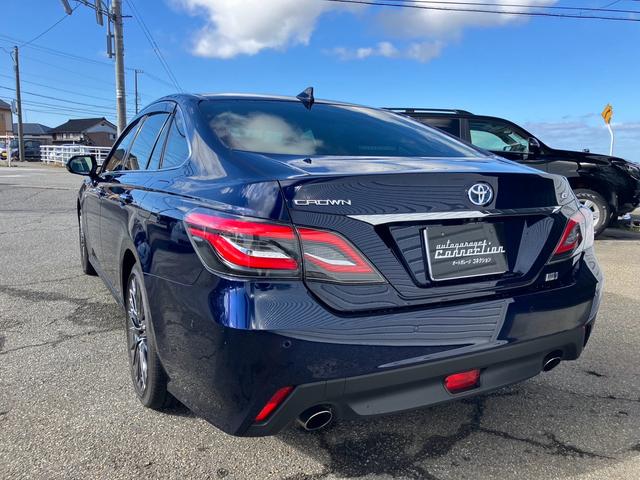 クラウンハイブリッド Ｇ－エグゼクティブ　ワンオーナー　ヘッドアップディスプレイ　デジタルインナーミラープリクラッシュ　ＢＳＭ　ＲＣＴＡ（5枚目）