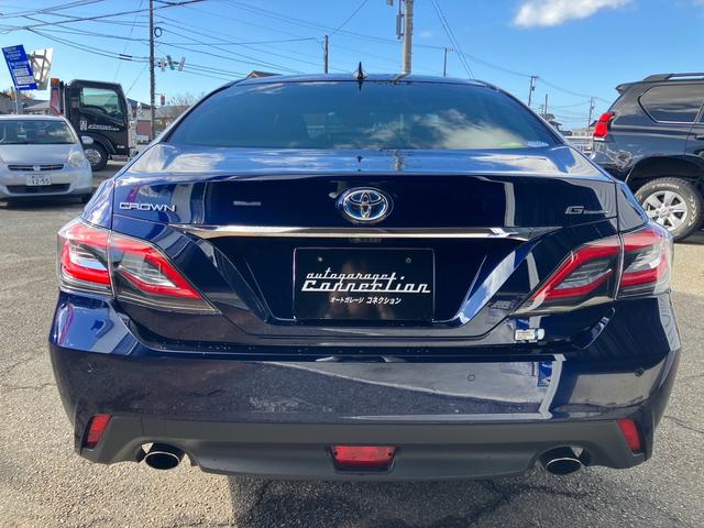 クラウンハイブリッド Ｇ－エグゼクティブ　ワンオーナー　ヘッドアップディスプレイ　デジタルインナーミラープリクラッシュ　ＢＳＭ　ＲＣＴＡ（6枚目）