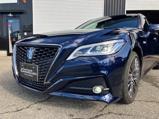 クラウンハイブリッド Ｇ－エグゼクティブ　ワンオーナー　ヘッドアップディスプレイ　デジタルインナーミラープリクラッシュ　ＢＳＭ　ＲＣＴＡ（21枚目）