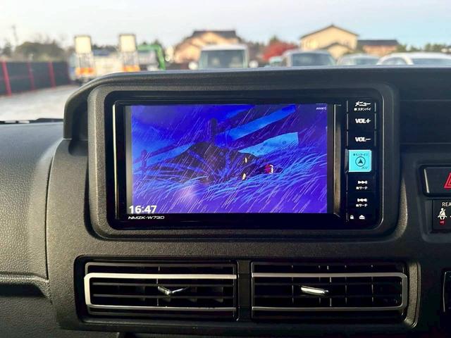 アトレー RS 4WD 両側パワースライドドア メモリーナビ フルセグ Bluetooth ETC スマートキー アルミホイール LEDヘッドライト 運転席・助手席エアバック ABS 横滑り防止装置 盗難防止システム(10枚目)