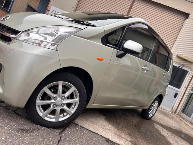 ムーヴ X スマートキー プッシュスタート アイドリングストップ ワンセグSDナビ DVD CD ラジオ バックカメラ 純正14インチアルミ 革巻きハンドル ベンチシート アームレスト 電動格納ミラー(17枚目)