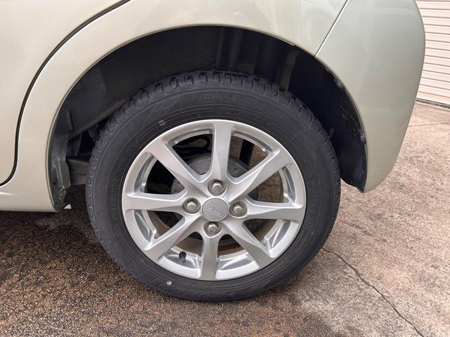 ムーヴ X スマートキー プッシュスタート アイドリングストップ ワンセグSDナビ DVD CD ラジオ バックカメラ 純正14インチアルミ 革巻きハンドル ベンチシート アームレスト 電動格納ミラー(19枚目)