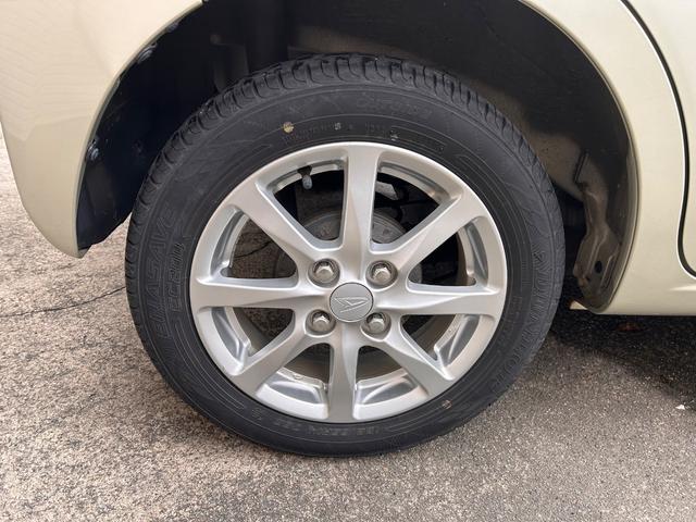 ムーヴ X スマートキー プッシュスタート アイドリングストップ ワンセグSDナビ DVD CD ラジオ バックカメラ 純正14インチアルミ 革巻きハンドル ベンチシート アームレスト 電動格納ミラー(21枚目)