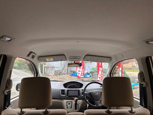 ムーヴ X スマートキー プッシュスタート アイドリングストップ ワンセグSDナビ DVD CD ラジオ バックカメラ 純正14インチアルミ 革巻きハンドル ベンチシート アームレスト 電動格納ミラー(38枚目)